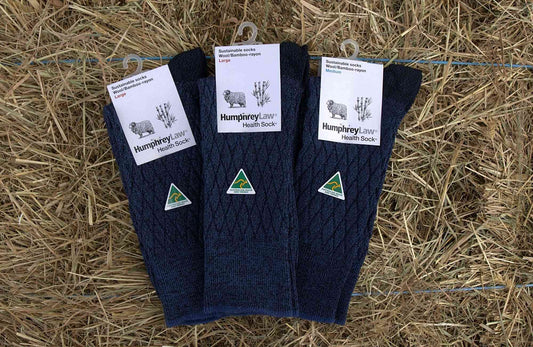 Wool/Bamboo-Rayon Health Sock - Humphreys Law - Socks - Hillbilly N Co